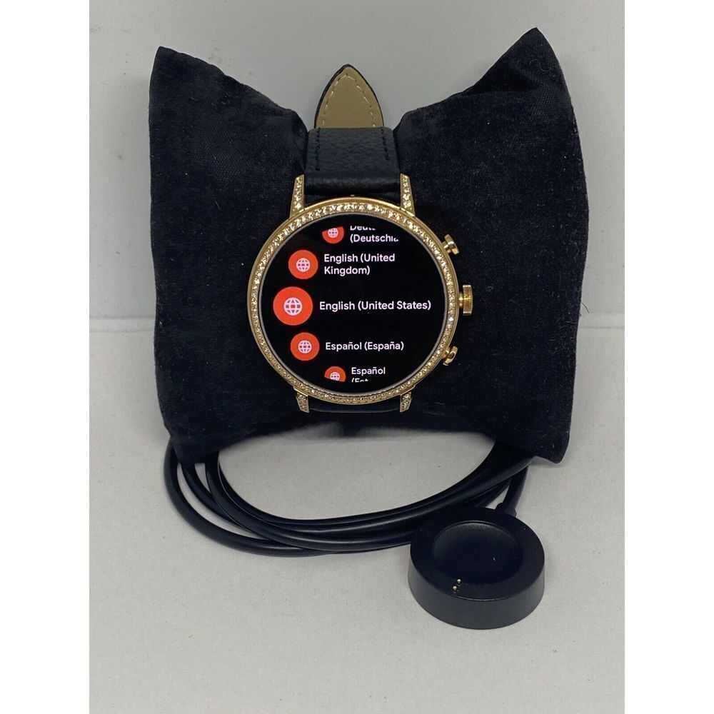 Fossil Gen 4 Authentic Digital Dial Smart Watch Custom Band FTW6011 AB411